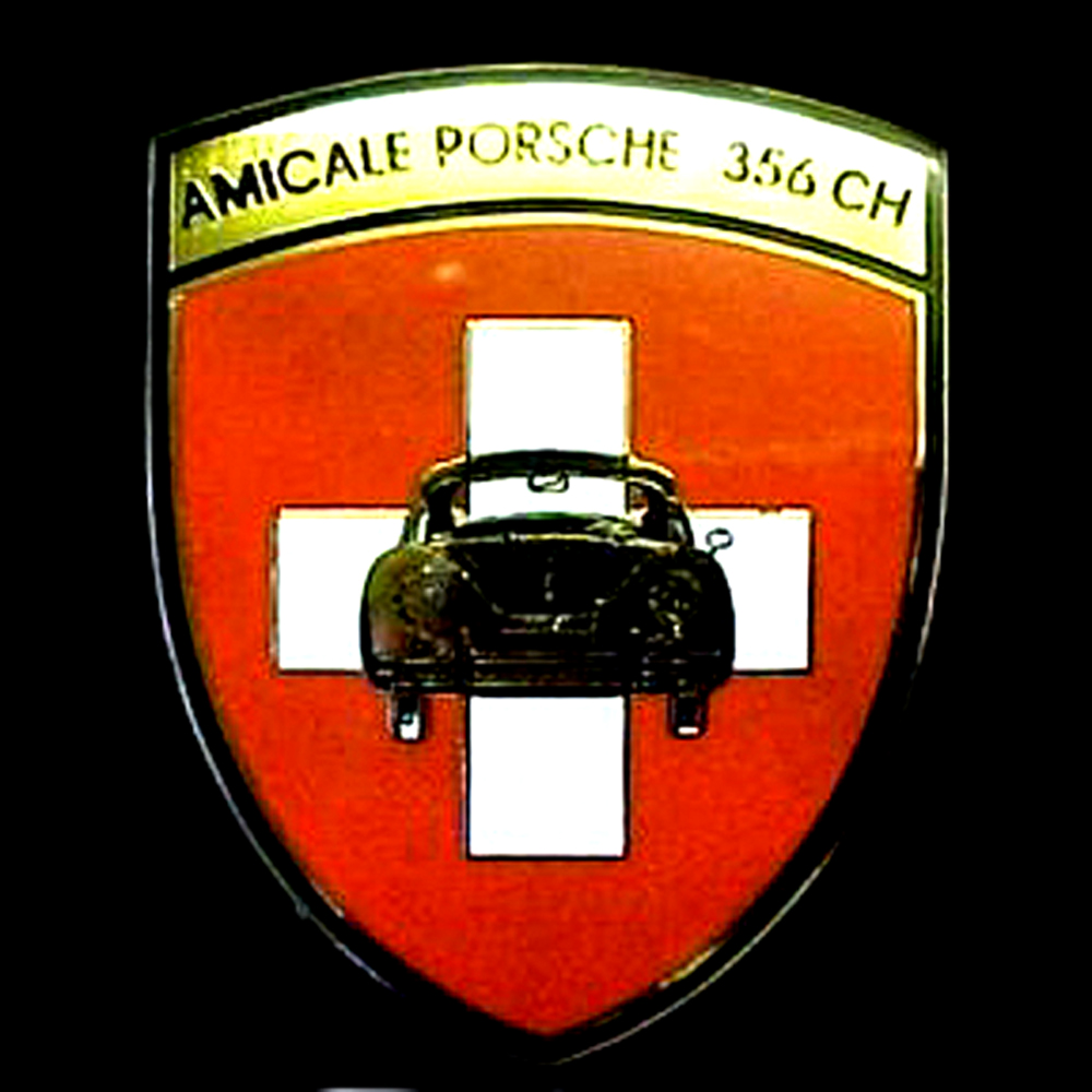 Porsche 356 Club Switzerland car badge